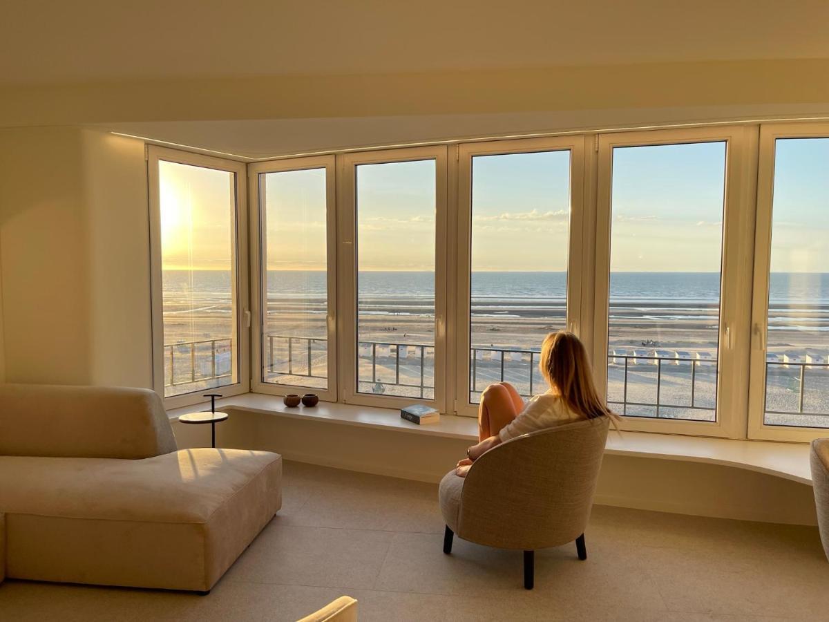 Zeedijk Oostduinkerke Frontaal Zeezicht - Volledig Gerenoveerd 2022! Apartment ภายนอก รูปภาพ